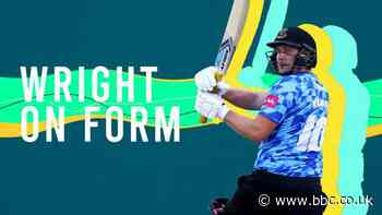 T20 Blast: Luke Wright powers Sussex to victory over Hampshire