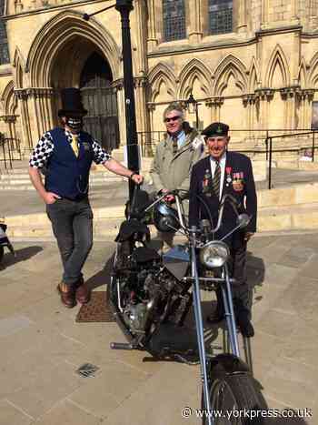 Normandy veterans turn out to support York event held to raise awareness of prostate cancer