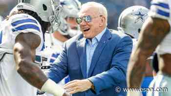 Jerry Jones to sit in Spanos' box for SoFi opener