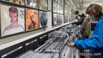 Vinyl record sales surpass CDs for the first time since the 1980s