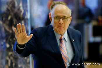 Rudy Giuliani criticizes Houston Texans for staying in the locker room during the national anthem - Chron