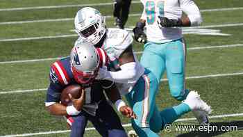 Cam (2 TDs), new-look Pats off to running start