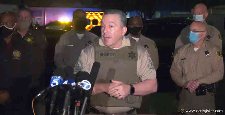 $100,000 reward offered to help find, convict man who shot LA deputies