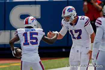 Allen Tops 300 Yards Passing in Bills' 27-17 Win Over Jets