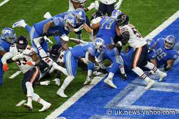 Trubisky throws 3 TDs in 4th to help Bears beat Lions 27-23