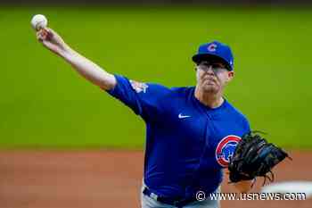Cubs' Mills Through 8 Hitless Innings Vs Brewers