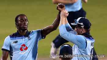 Eoin Morgan praises Jofra Archer and Chris Woakes after England beat Australia