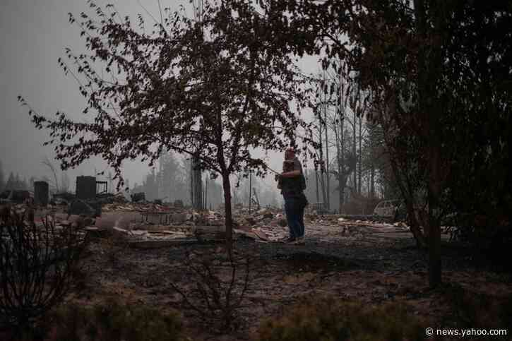 'There are just no words': Oregon family returns home to find pile of ash