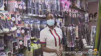 16-Year-Old Entrepreneur Opens Beauty Supply Shop In Brooklyn - CBS New York