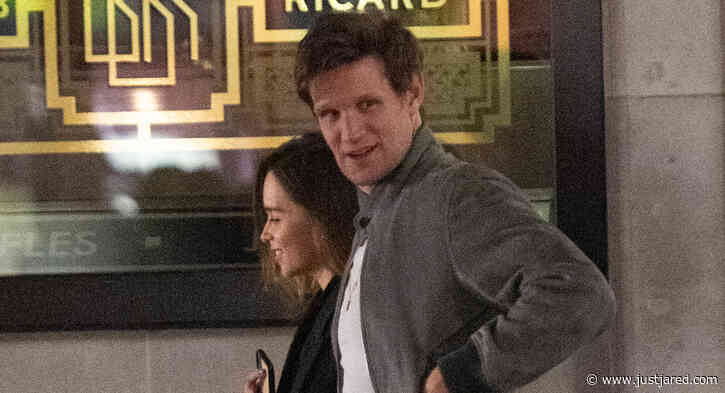 Emilia Clarke Grabs Dinner with Matt Smith in London!