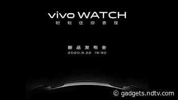 Vivo Watch Confirmed to Launch on September 22