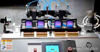 Motorola Razr: We got a peek at how the screen is tested video     - CNET