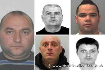 CRIME GALLERY: Five criminals wanted worldwide in London
