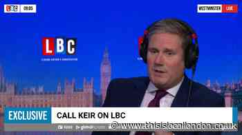 Sir Keir Starmer 'self-isolating' hours after appearing on LBC radio show