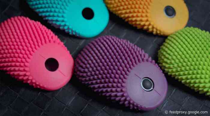 Hoglet fidget toy and computer mouse combined