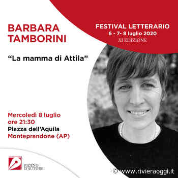 Piceno d'Autore, chiusura a Monteprandone con la psicopedagogista Barbara Tamborini - Riviera Oggi - Riviera Oggi