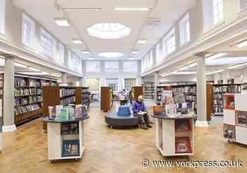 Could you design a collection box for York's central library?