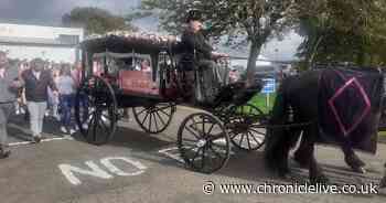 Double funeral held for victims of crash which killed two young girls