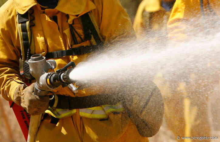 Woman found dead inside burning Westminster mobile home