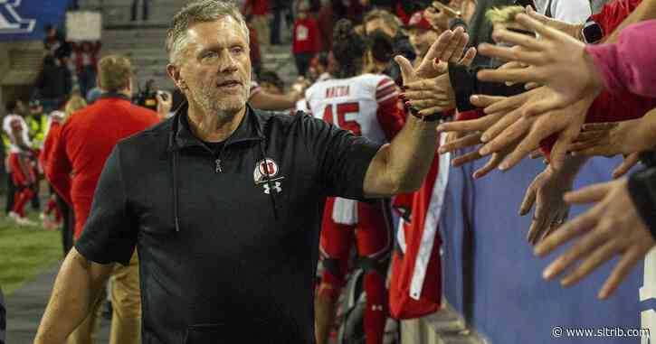 Utes’ Kyle Whittingham has a lot of time on his hands. Here’s how he’s dealing with it.