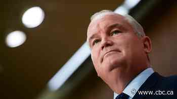 Conservative Leader Erin O'Toole holds news conference after meeting with Quebec premier