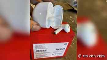 Agents announce seizure of suspected counterfeit Apple AirPods that are actually OnePlus Buds