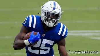 Colts RB Mack out for season with torn Achilles