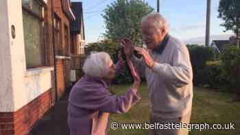Northern Ireland OAP couple set to go down in history in lockdown exhibition