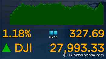 Stocks surge on new COVID-19 vaccine hopes