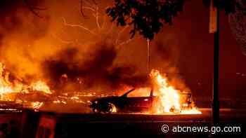 Officials battle online misinformation along with wildfires