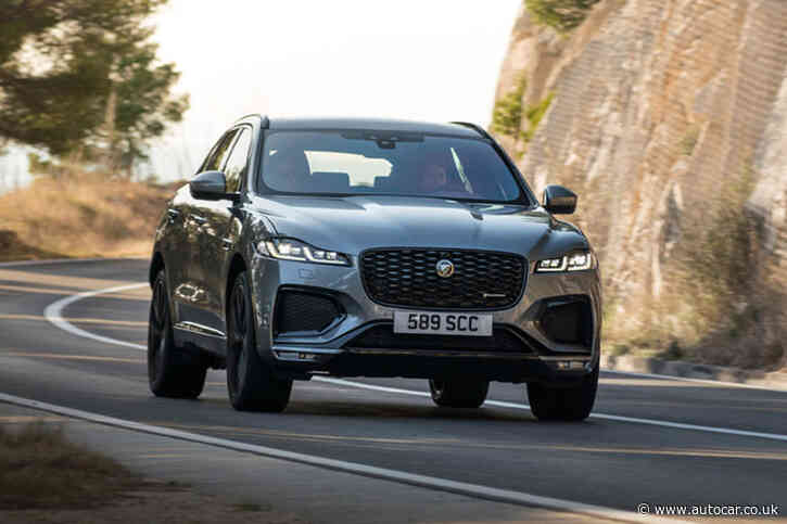 Updated Jaguar F-Pace gains new interior and plug-in hybrid