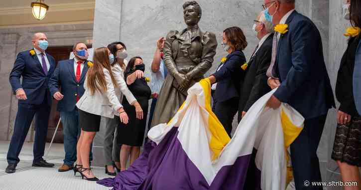 Utah leaders unveil statue of Martha Hughes Cannon, nation’s first female state senator