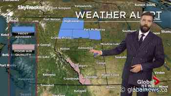 Edmonton weather forecast: Monday, September 14, 2020