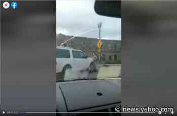 NC driver charged after video shows SUV run over BLM protester in Tennessee crosswalk