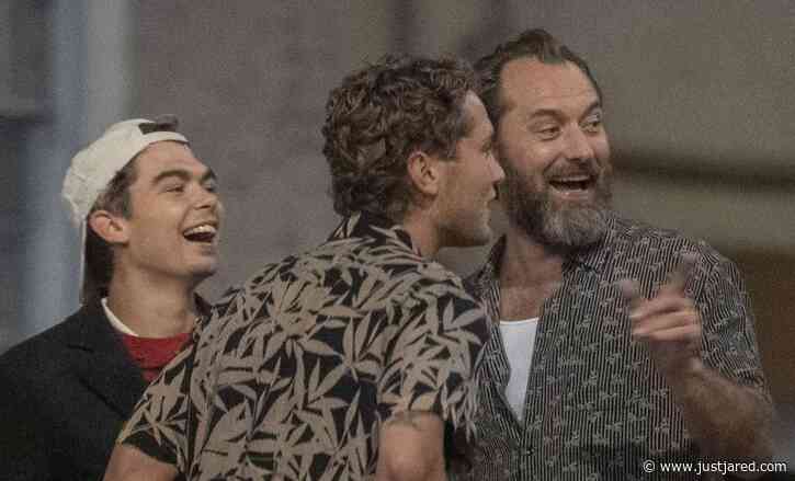 Jude Law Celebrates Son Rudy's 18th Birthday with Family Night Out!