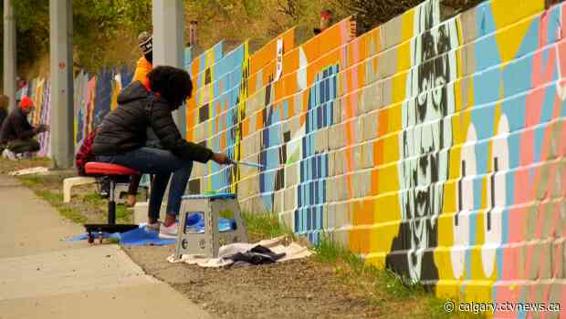 From Walk of Doom to Magic Walk:3 Calgary artists add a splash of colour to Crescent Heights streets