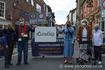 ‘We feel banned from York city centre’ - protest over disabled access