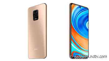 Redmi Note 9 Pro Max, Redmi Note 9 Pro Get a New Champagne Gold Variant in India: Price, Specifications