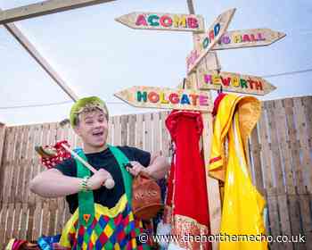 York panto goes on road