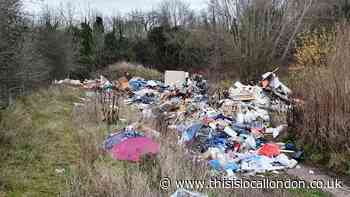 Contractor picks up bill after gang dump rubbish at Denham beauty spot