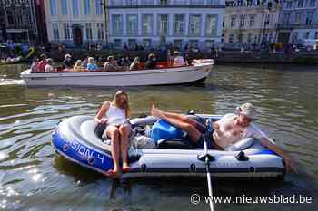 Indian Summer in Gent: water en kades vol zonnekloppers