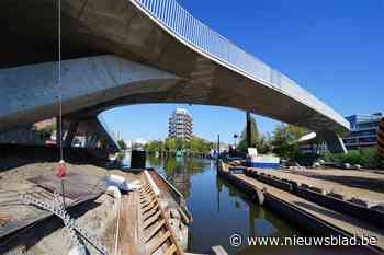 Gentse fietsers vanaf maandag in stijl over het water dankzij deze indrukwekkende brug
