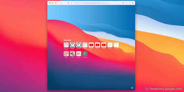How to customize Safari 14 start screen with wallpapers on macOS