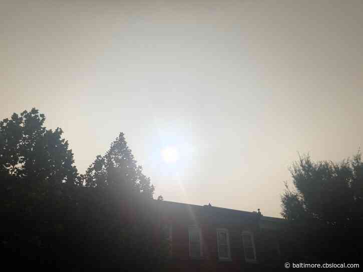 Wildfire Smoke From West Coast Reaches Eastern Seaboard, Creating Hazy Skies