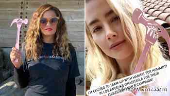 Amber Heard, Tina Knowles Lead Effort for Habitat for Humanity