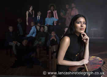 Khushna's work displayed at London's prestigious Saatchi Gallery