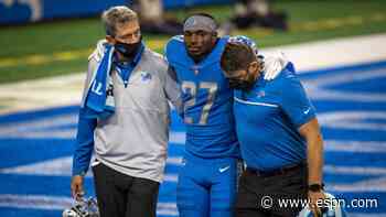 Lions place corner Coleman on injured reserve