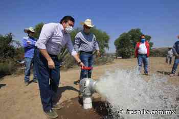 El gobierno de Tello invierte 127 mdp en el campo de Pinos - FresnilloMX