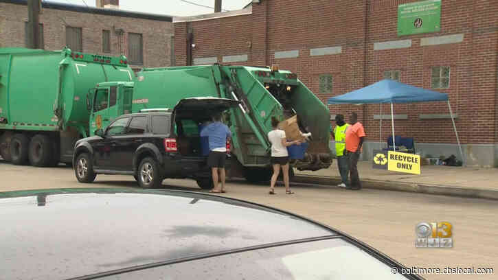 Baltimore City Department Of Public Works Begins Extended Hours At Recycling Collection Sites