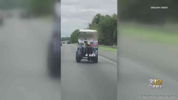 Bowie Police: Teens Arrested For Driving Stolen Golf Cart Down Route 50